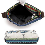 Retro Ethnic Style Small Canvas Bag Women Bag - Tophatter Daily Deals
