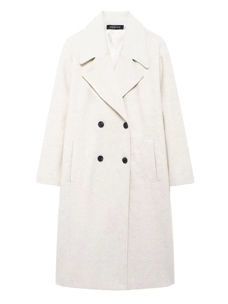 Classic Parkas Winter Coat For Women White Coats & Jackets - Tophatter Daily Deals