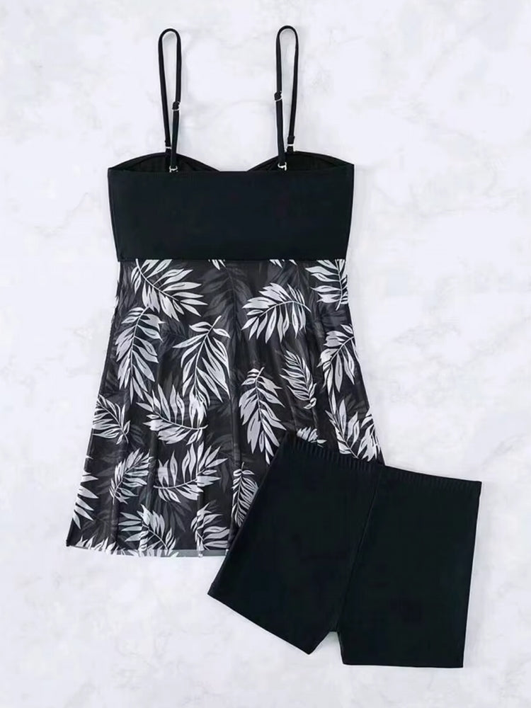 Summer Short Skirt With Comfortable Shorts Swimsuit Swimwear - Tophatter Daily Deals