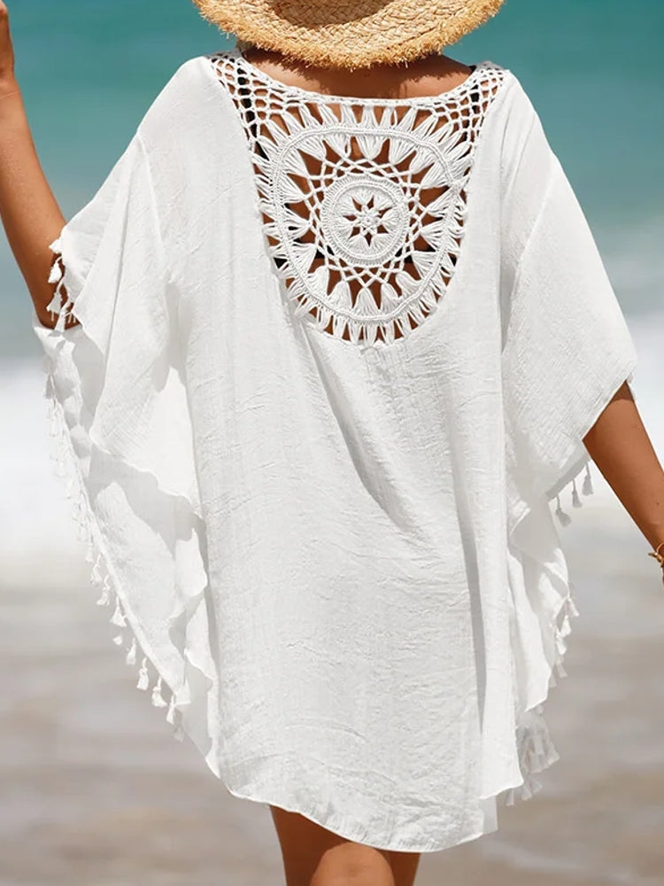 Sexy Comfortable Women Swimsuit Cover Up Dress Swimwear - Tophatter Daily Deals