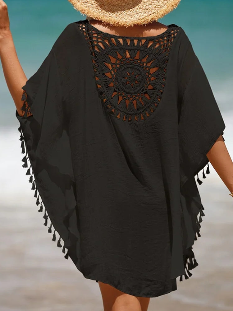 Sexy Comfortable Women Swimsuit Cover Up Dress Swimwear - Tophatter Daily Deals