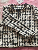 Women Bright Line Plaid Jacket Coat Work Wear Blazers - Tophatter Daily Deals