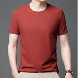 Everyday Life O-Neck Men T-shirt Red Men T-Shirts - Tophatter Daily Deals
