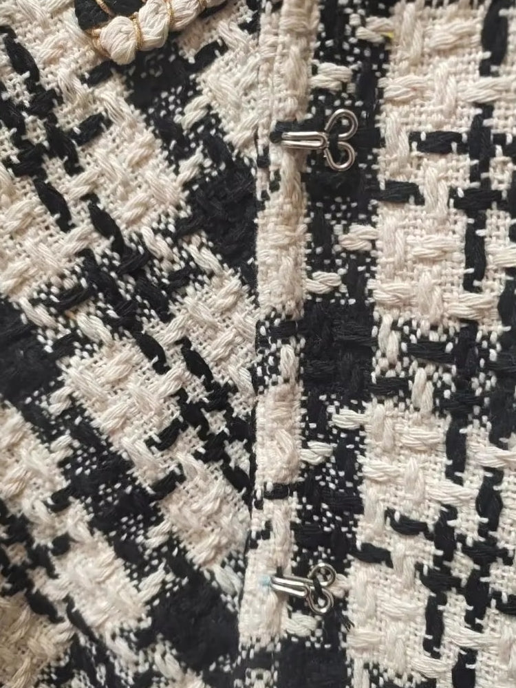 Women Bright Line Plaid Jacket Coat Work Wear Blazers - Tophatter Daily Deals