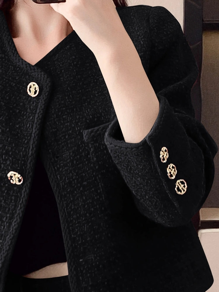 Elegant Women Short Coat Skirt Suit Work Wear Blazers - Tophatter Daily Deals