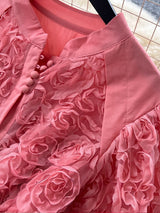 Luxury 3D Flower Formal Evening Dress Maxi Dresses - Tophatter Daily Deals