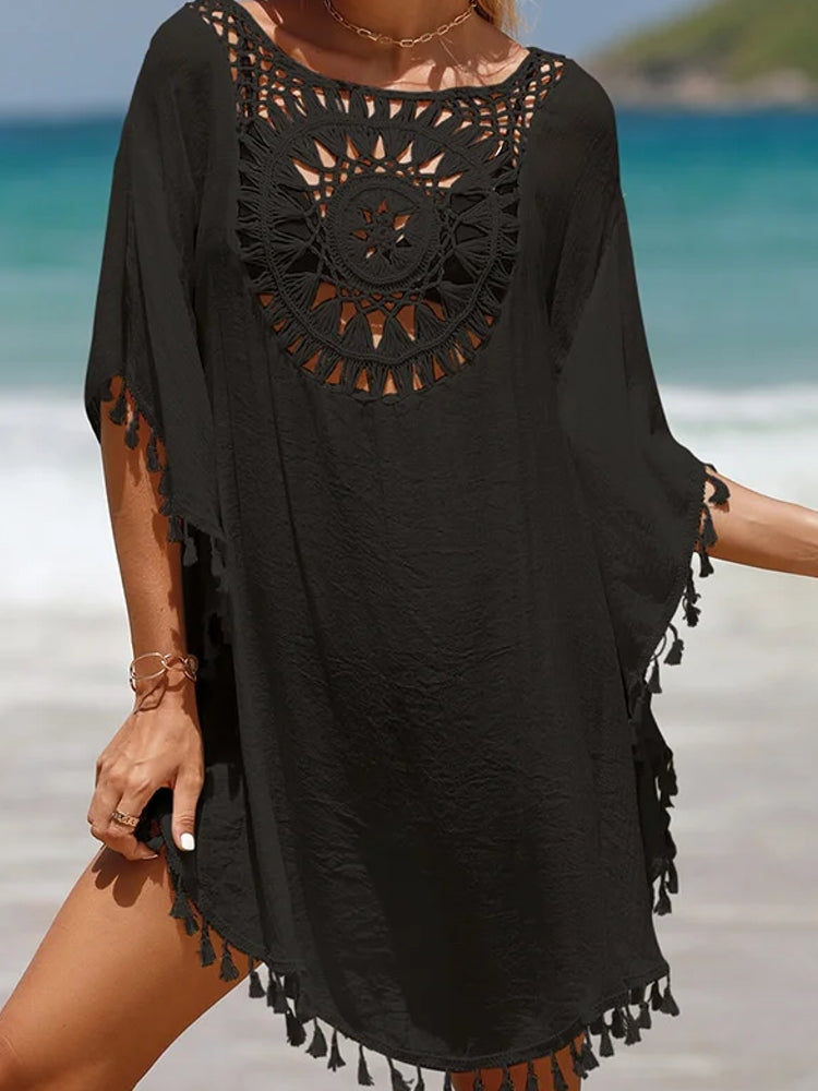 Sexy Comfortable Women Swimsuit Cover Up Dress Swimwear - Tophatter Daily Deals