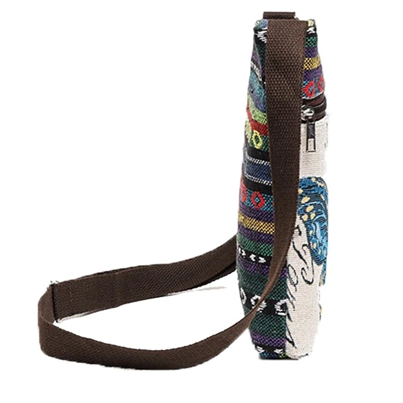 Retro Ethnic Style Small Canvas Bag Women Bag - Tophatter Daily Deals