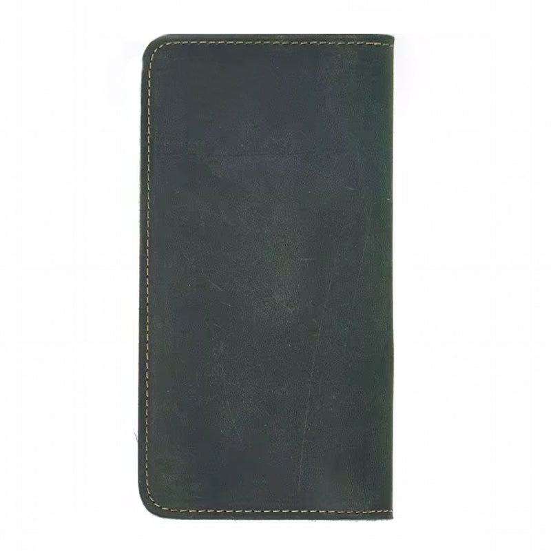 Men Wallets Solid Card Holder Clutch Green Wallets - Tophatter Daily Deals