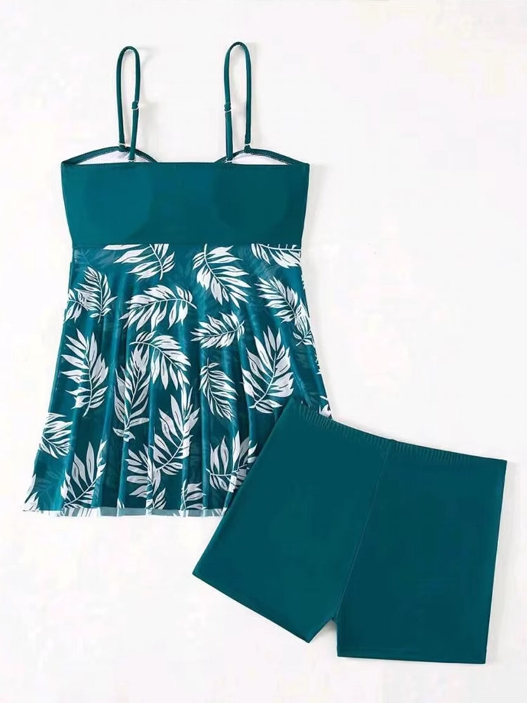 Summer Short Skirt With Comfortable Shorts Swimsuit Swimwear - Tophatter Daily Deals