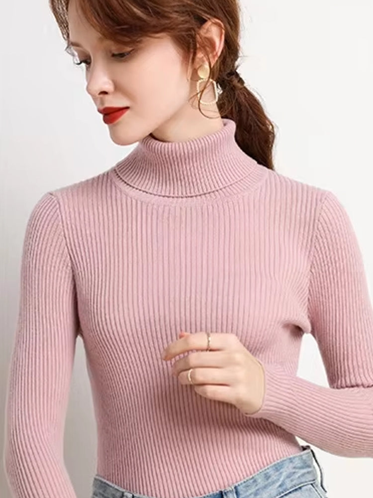Basic Soft Top Sweaters For Women Blouses - Tophatter Daily Deals