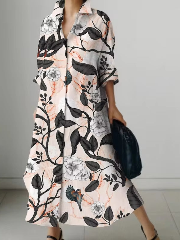 Women's Elegant Shirt Dresses Maxi Dresses - Tophatter Daily Deals