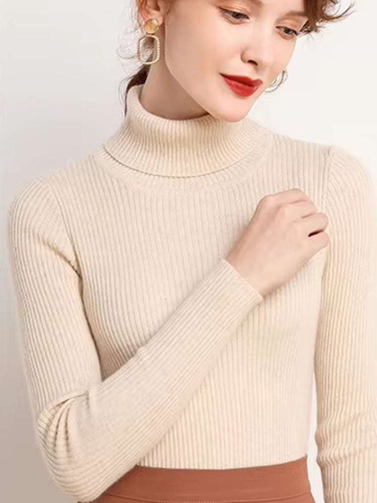 Basic Soft Top Sweaters For Women Blouses - Tophatter Daily Deals