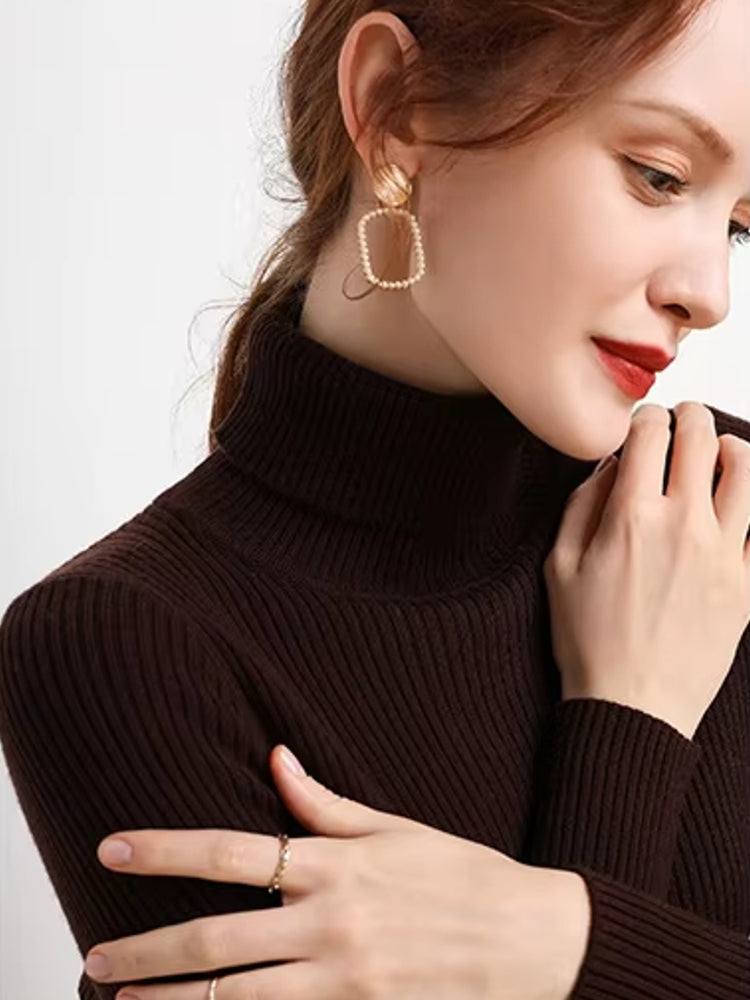 Basic Soft Top Sweaters For Women Blouses - Tophatter Daily Deals