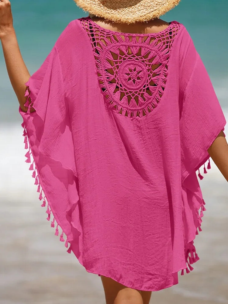 Sexy Comfortable Women Swimsuit Cover Up Dress Swimwear - Tophatter Daily Deals