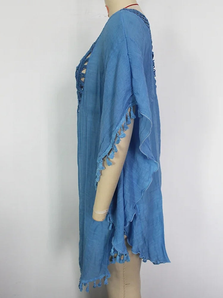 Sexy Comfortable Women Swimsuit Cover Up Dress Swimwear - Tophatter Daily Deals