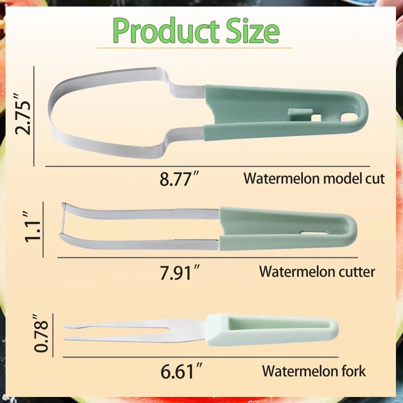 Watermelon Cutter Slicer Tool Home Supplies - Tophatter Daily Deals