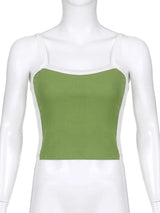 Sleeveless Knitted Crop Tops Blouses - Tophatter Daily Deals