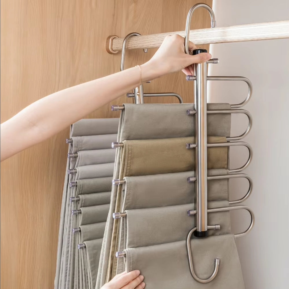 Storage Pants Hanger Home Supplies - Tophatter Daily Deals