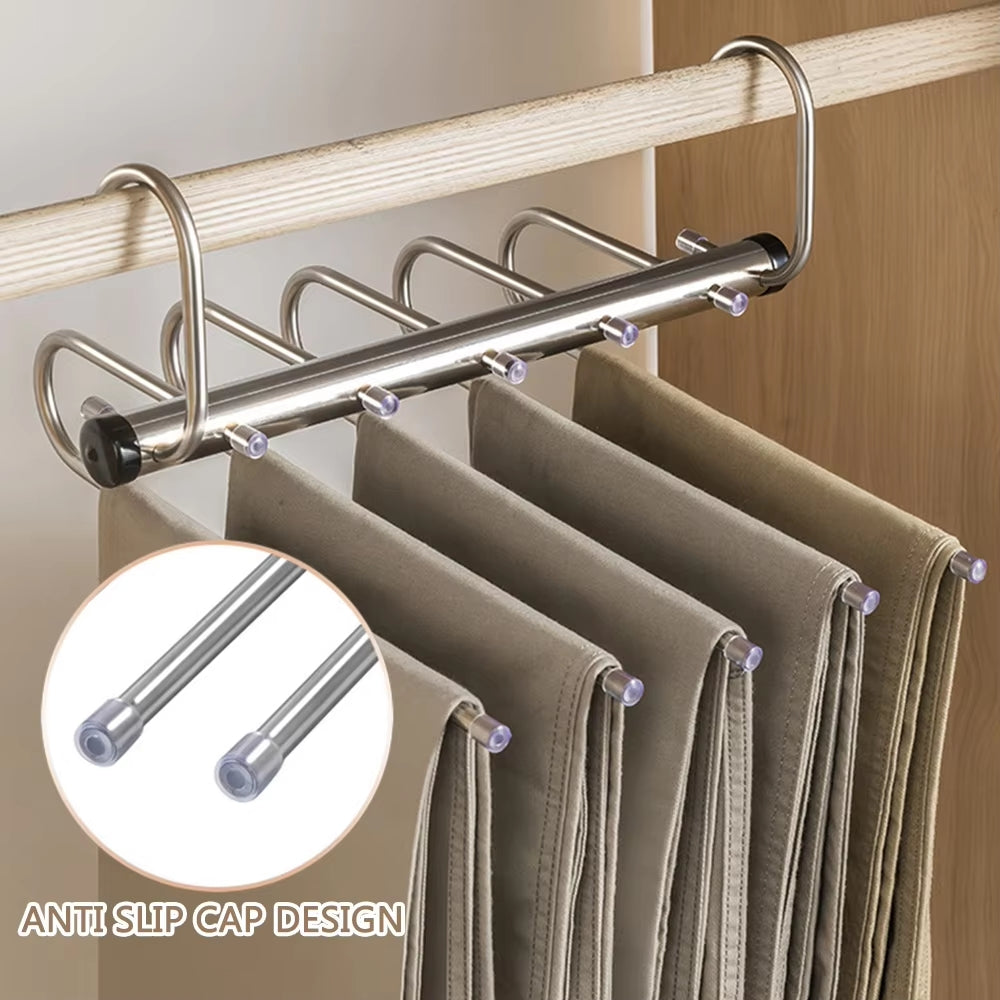Storage Pants Hanger Home Supplies - Tophatter Daily Deals