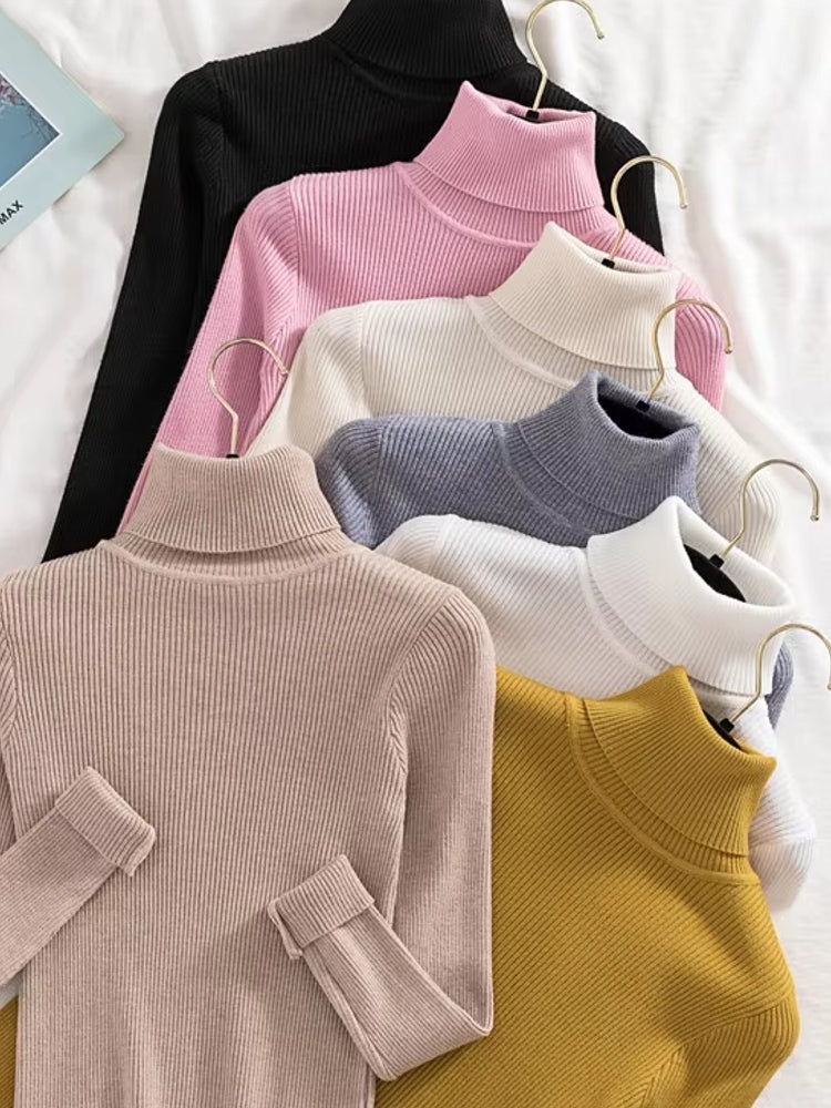 Basic Soft Top Sweaters For Women Blouses - Tophatter Daily Deals