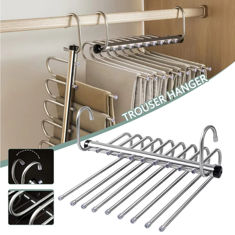 Storage Pants Hanger Home Supplies - Tophatter Daily Deals