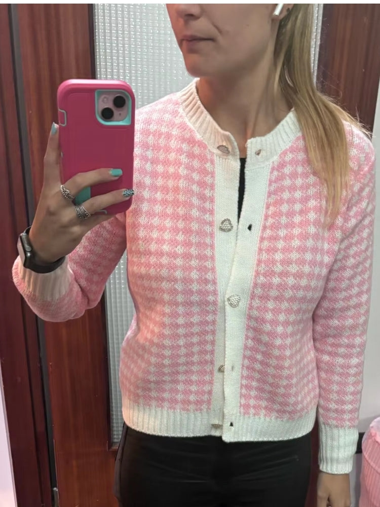 Elegant Ladies Short Knit Sweater Coat Blouses - Tophatter Daily Deals