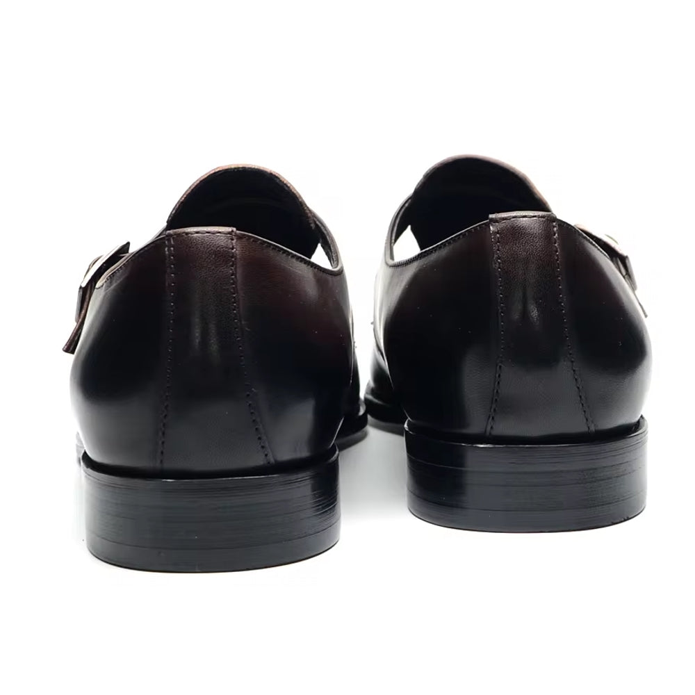 Men Genuine Leather Lace-up Oxford Dress Shoes Men Dresses Shoes - Tophatter Daily Deals
