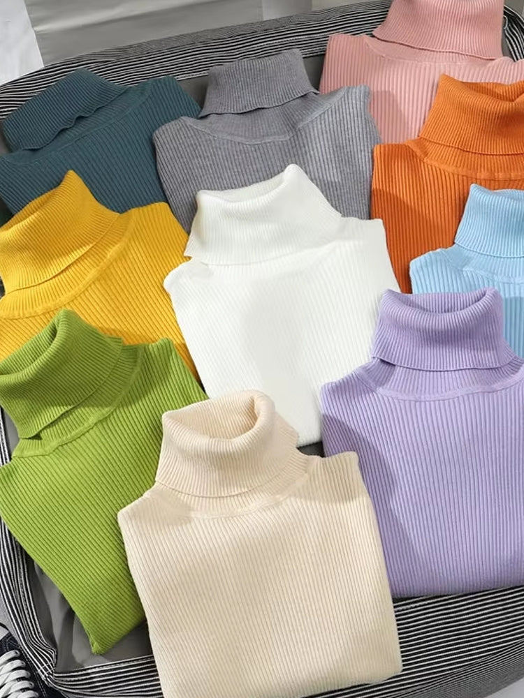 Basic Soft Top Sweaters For Women Blouses - Tophatter Daily Deals