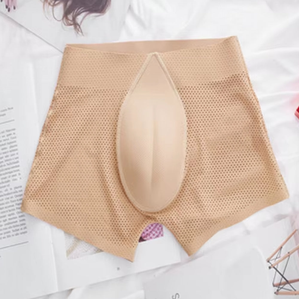 Men's Invisible Underwear Gay Camel Toe Underwear Boxers Beige Men Briefs - Tophatter Daily Deals