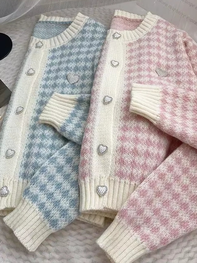 Elegant Ladies Short Knit Sweater Coat Blouses - Tophatter Daily Deals