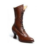Retro Knight Boots Lady Cosplayer Heel Shoe Boots - Tophatter Daily Deals