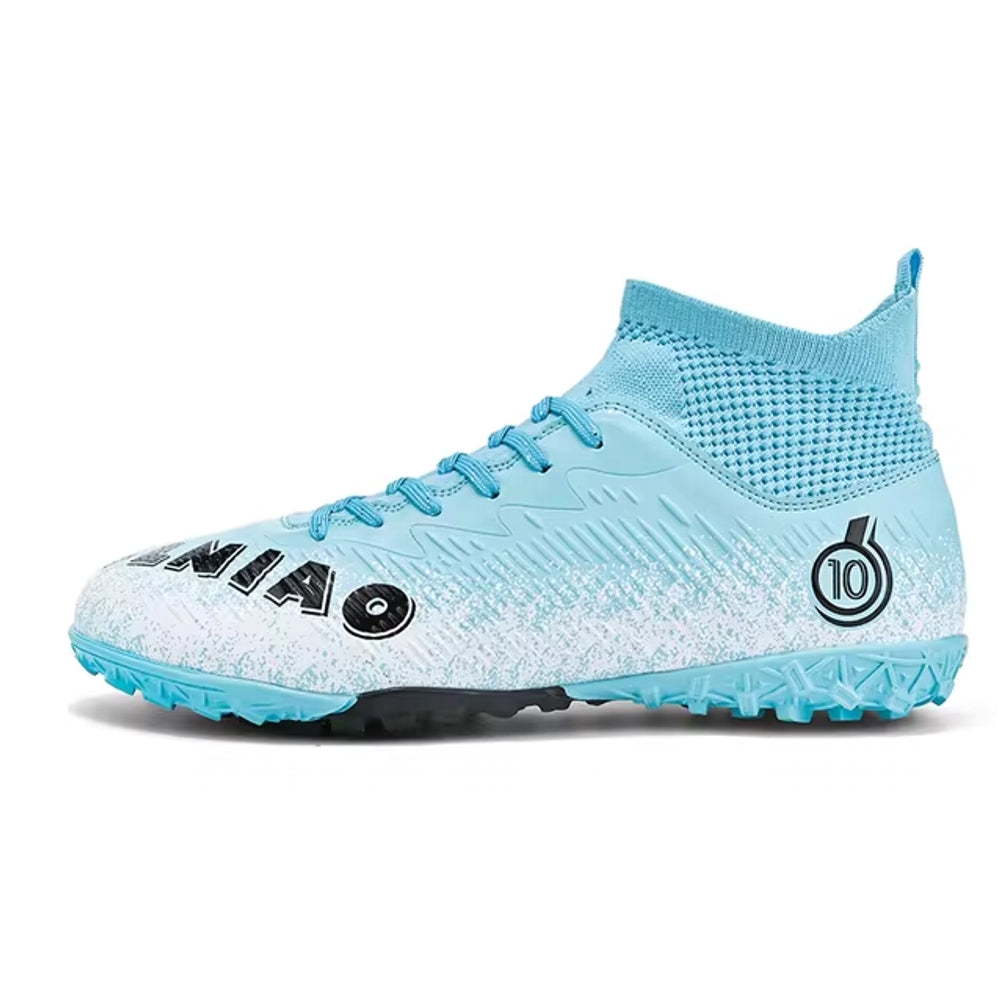 Soccer Shoes Grass Futsal Cleats Football Shoes TF Sky Blue Soccer Shoes - Tophatter Daily Deals