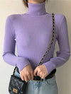 Basic Soft Top Sweaters For Women Blouses - Tophatter Daily Deals