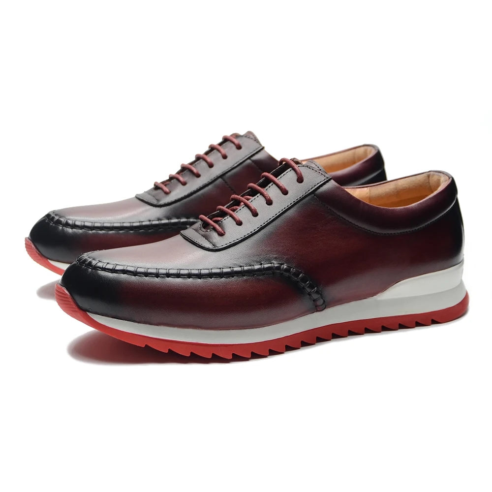 Casual Business Social Shoes Male Outdoor Oxfords Men Shoes - Tophatter Daily Deals