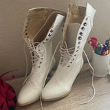 Retro Knight Boots Lady Cosplayer Heel Shoe Boots - Tophatter Daily Deals