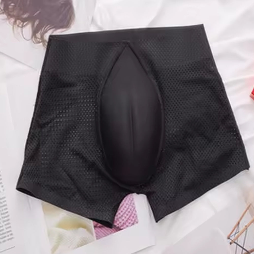 Men's Invisible Underwear Gay Camel Toe Underwear Boxers Black Men Briefs - Tophatter Daily Deals
