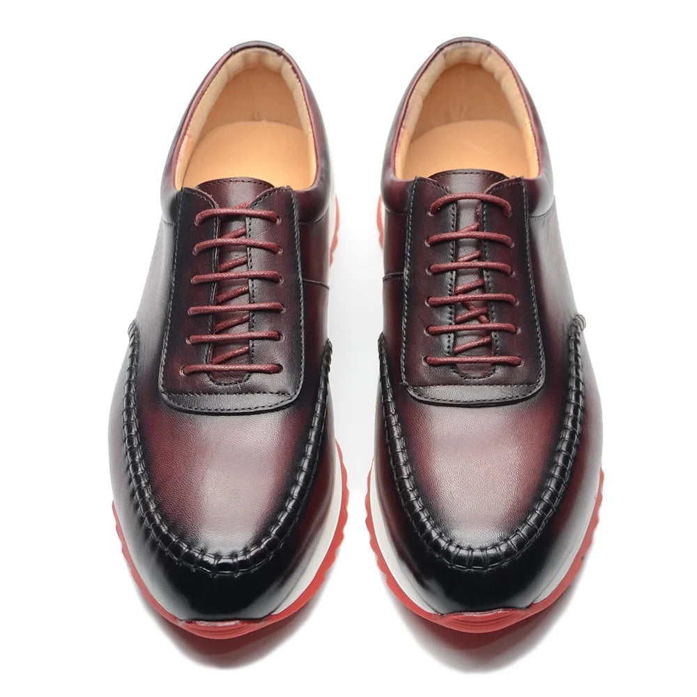 Casual Business Social Shoes Male Outdoor Oxfords Men Shoes - Tophatter Daily Deals