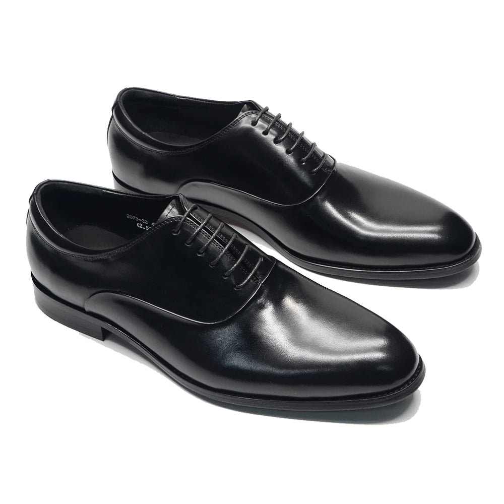 Classic Genuine Leather Men Oxford Dress Shoes Men Dresses Shoes - Tophatter Daily Deals