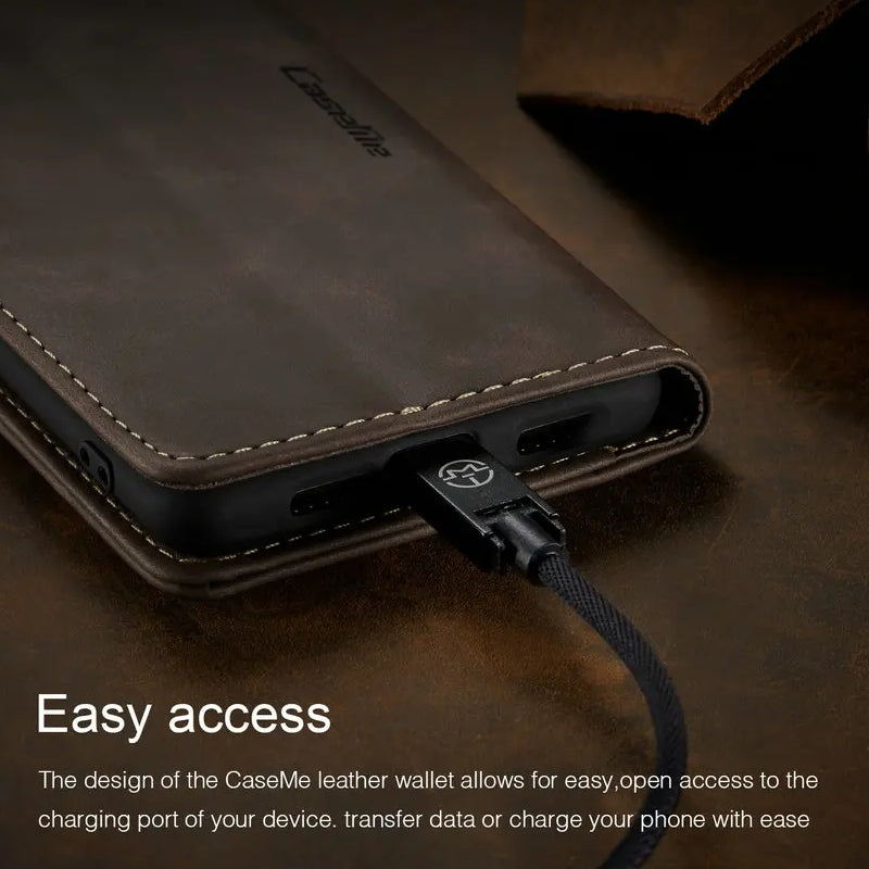 Case For Redmi Note 9 Pro Ultra Thin Retro Leather Wallet Xiaomi Cases - Tophatter Daily Deals
