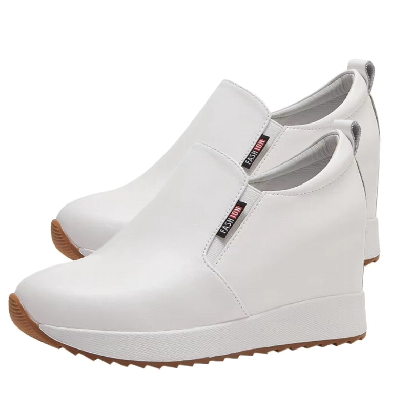 Genuine Leather Ankle Boot for Women 7cm Boots - Tophatter Daily Deals