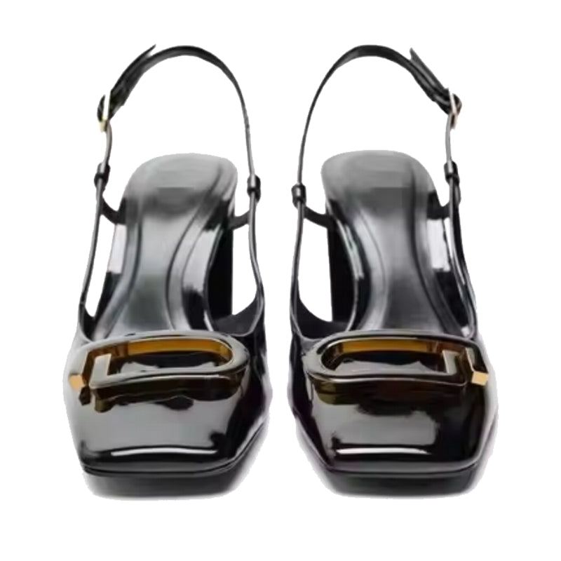 Elegant Women Sling Back Shoes Modern Office Heels heels - Tophatter Daily Deals