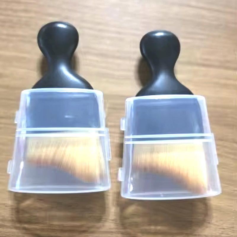 Car Air Vent Cleaning Soft Brush With Casing 2 Piece Car and Motorcycle Accessories - Tophatter Daily Deals