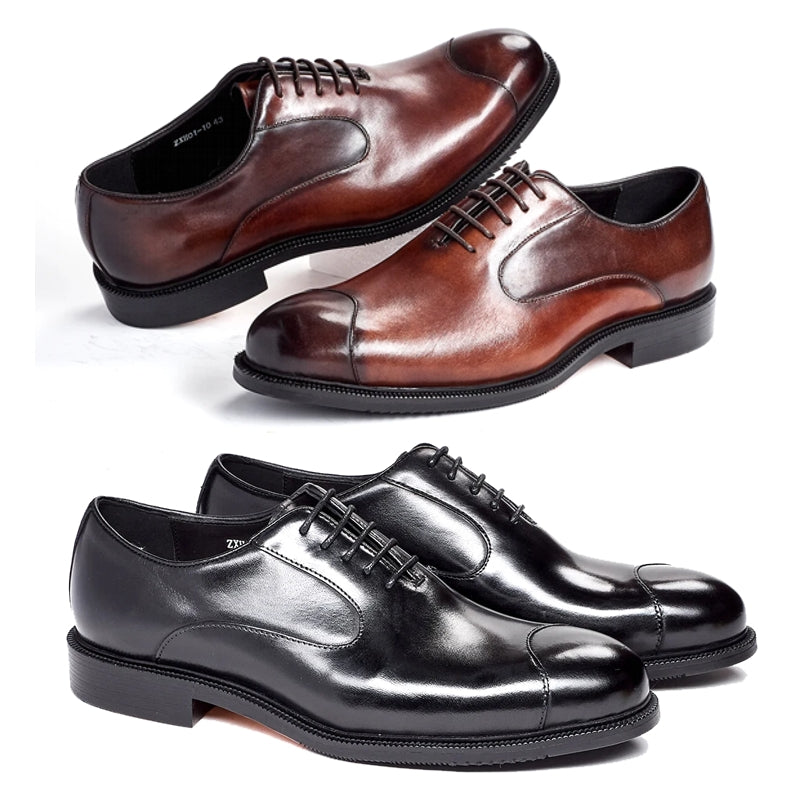 Perfect Men's Oxford Dress Shoes for Every Occasion Leather Shoes - Tophatter Daily Deals