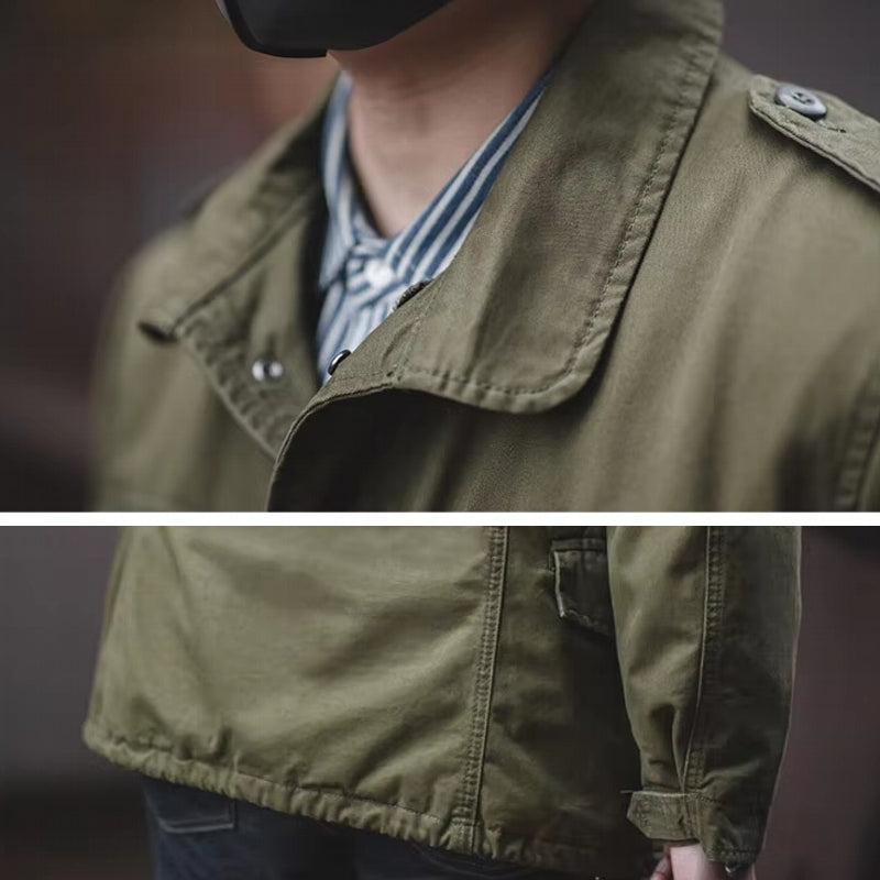 World War II American Retro Windbreaker Men's Clothing - Tophatter Daily Deals