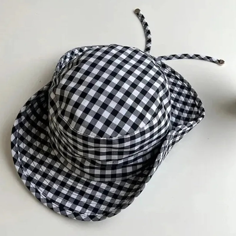Vintage Plaids Bucket Hats Protection UV Protection Sun Hat Cap - Tophatter Daily Deals