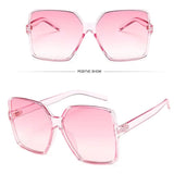 Unisex Gradient Hip Hop Shades Sun Glasses Pink Sunglasses - Tophatter Daily Deals