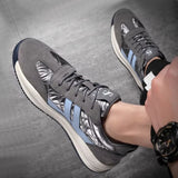 Genuine Leather Lift Sneakers Elevator Shoes Men Sneakers - Tophatter Daily Deals