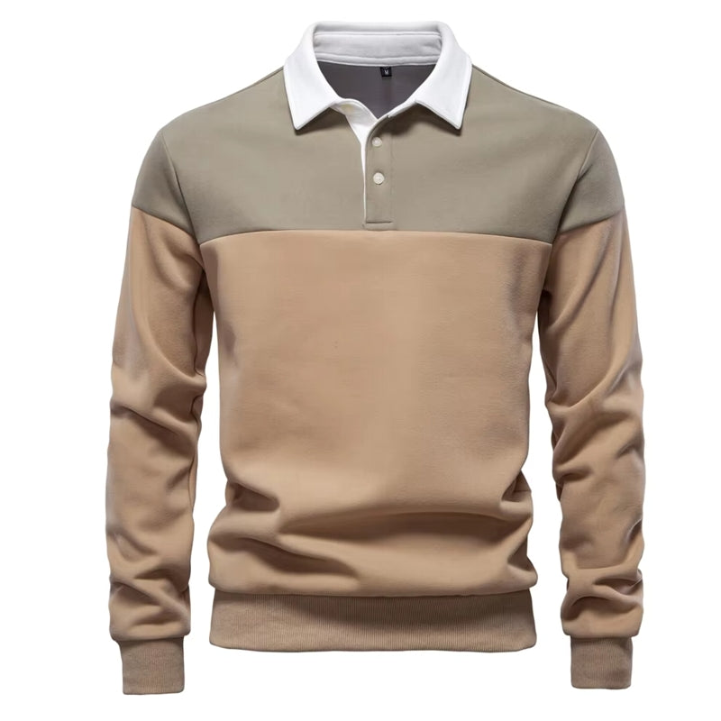 Men Cotton Blend for Business Sweatshirt khaki Men's Clothing - Tophatter Daily Deals