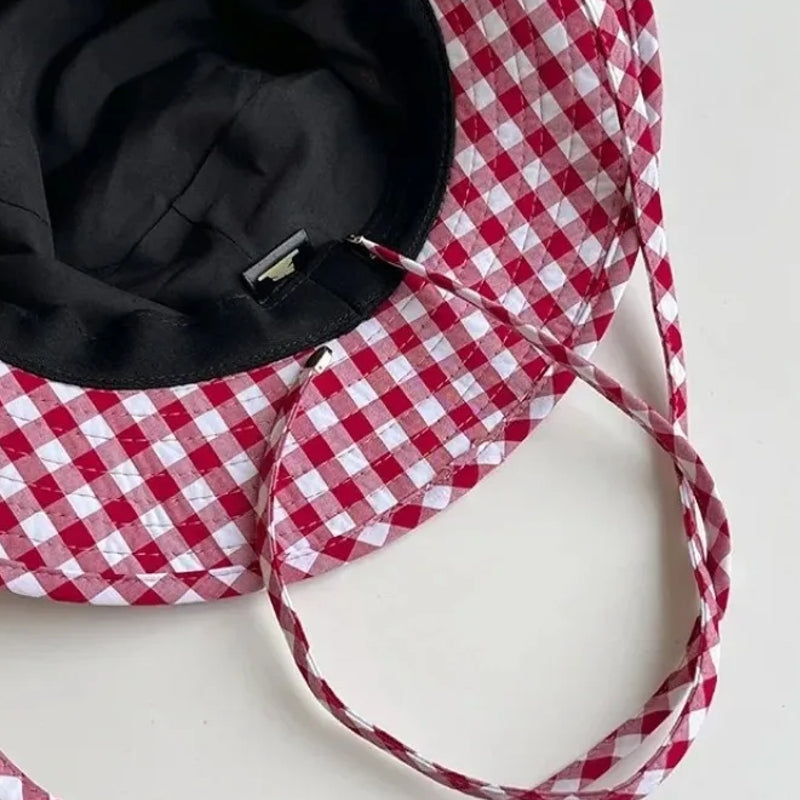 Vintage Plaids Bucket Hats Protection UV Protection Sun Hat Cap - Tophatter Daily Deals